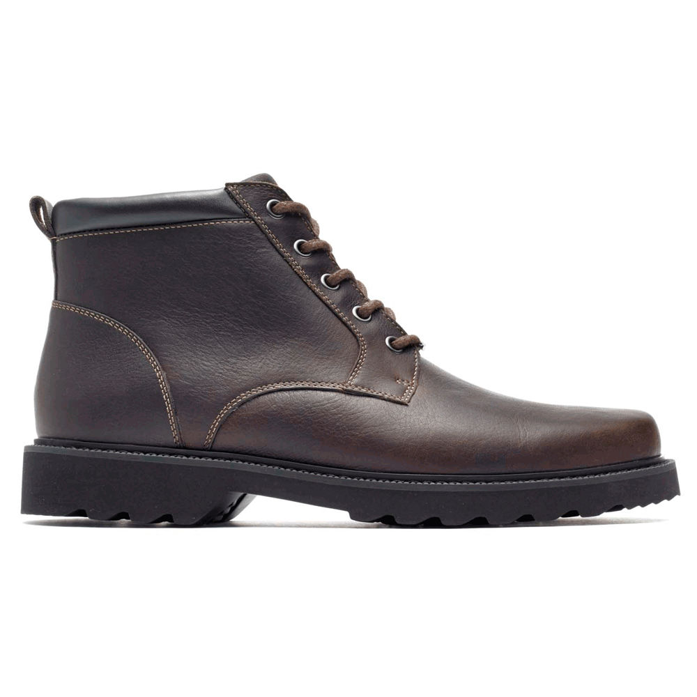 Rockport Støvler Herre Mørke Brune - Northfield Waterproof Plain Toe - QBTP36704